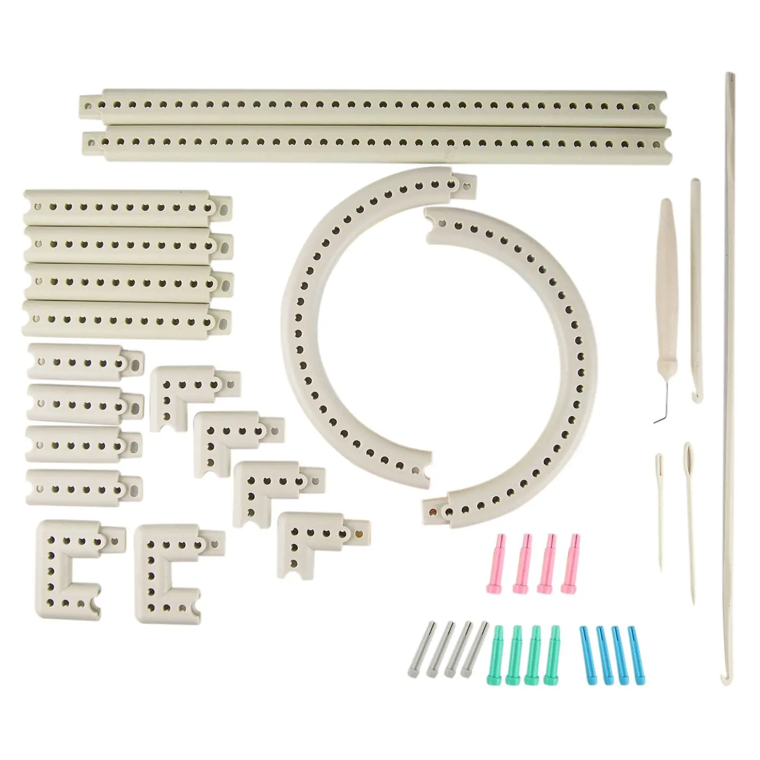 

New-Multi-function Craft Yarn 5000-100 Knitting Board Knit Weave Loom Kit DIY Tool