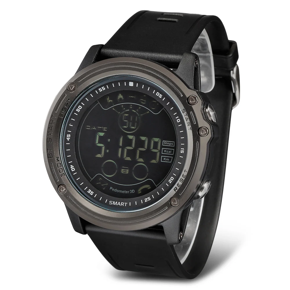 LOKMAT EX26 Для мужчин Smart Watch Sport шагомер IP68 Водонепроницаемый Bluetooth цифровые часы