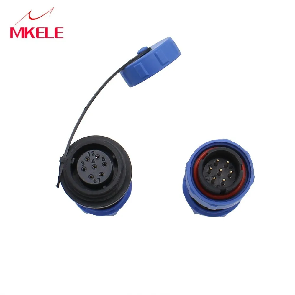Welding Waterdichte Kabel  Connectoren Plug Socket Ip68 2pin Mannelijke En Vrouwelijke Luchtvaart Connector SP17 7 P Welding Waterdichte Kabel  Connectoren Plug Socket Ip68 2pin Mannelijke En Vrouwelijke Luchtvaart Connector SP17 7 P
