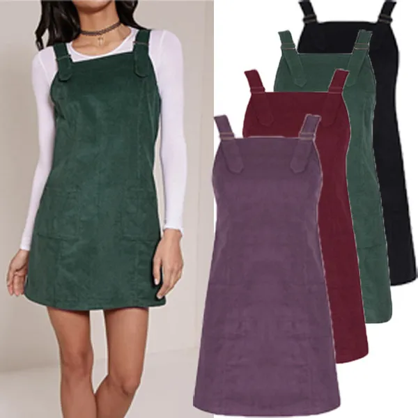 Solid Color Mini Skater Dress