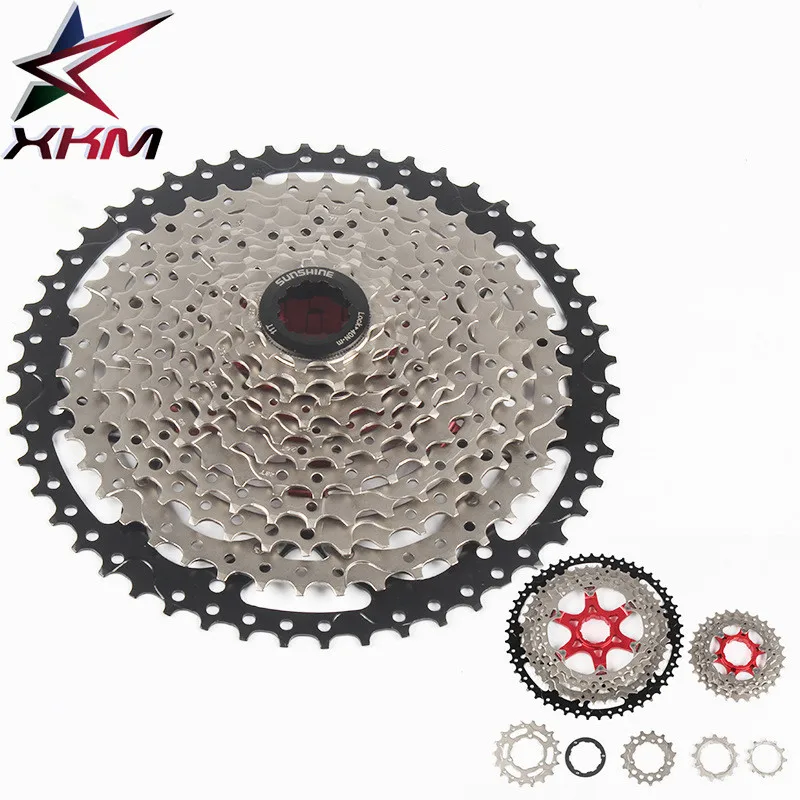 Съемный велосипедный свободный круг 11/33S 11 50T кассета с широким соотношением