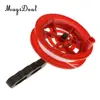 High Quality Outdoor Play Red Fire Kite Grip Reel Winder Wheel Handle Tool W/ Twisted String for Children Kids Adult 2