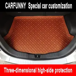 Изготовленные на заказ автомобильные коврики для багажника Ford Ecosport Escape Kuga водонепроницаемый тяжелый ковер коврики напольные вкладыши
