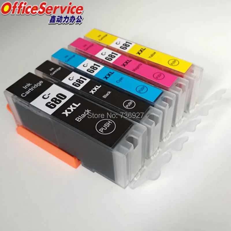

PGI-680 CLI-681 PGI680 cli681 Compatible ink Cartridge For Canon, suit for TR7560 TR8560 TS6160 TS8160 TS9160 printer