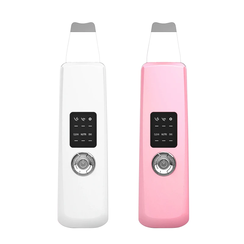 

Ultrasonic Facial Cleaner Massager Exfoliating Machine Removal Dead Skin Blackhead Cleaner Pore Acne Face Care Beauty Device