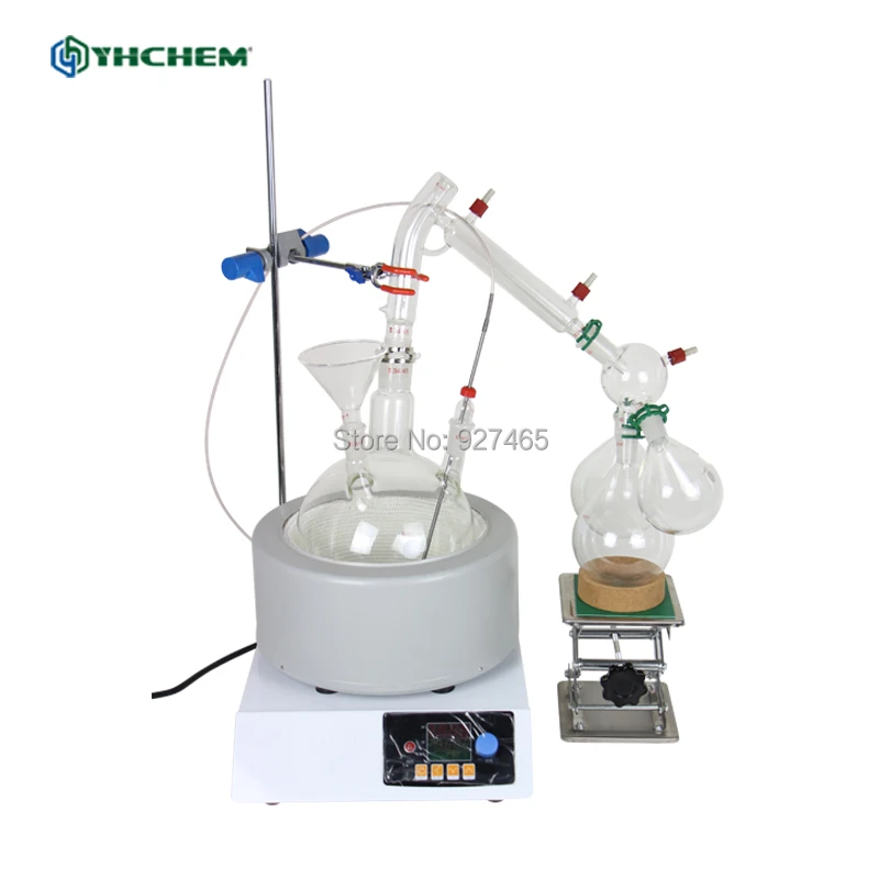 Оборудование для экстракции YHChem 5 л дистилляции и охлаждения вакуумный