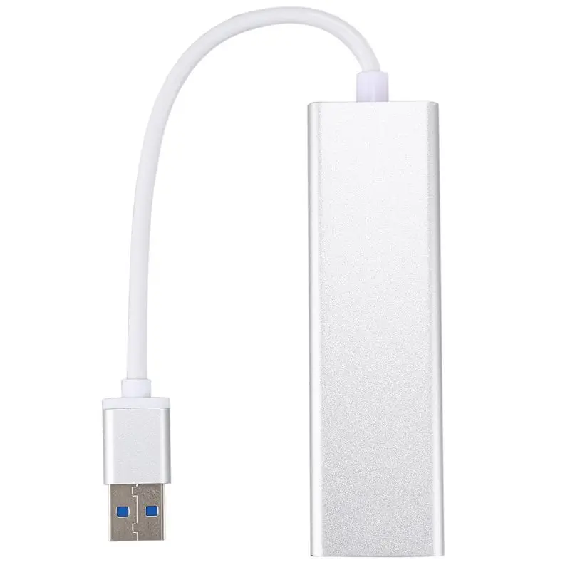USB 3 0 гигабитный Ethernet адаптер с портовым концентратором для RJ45 Lan сетевой порт