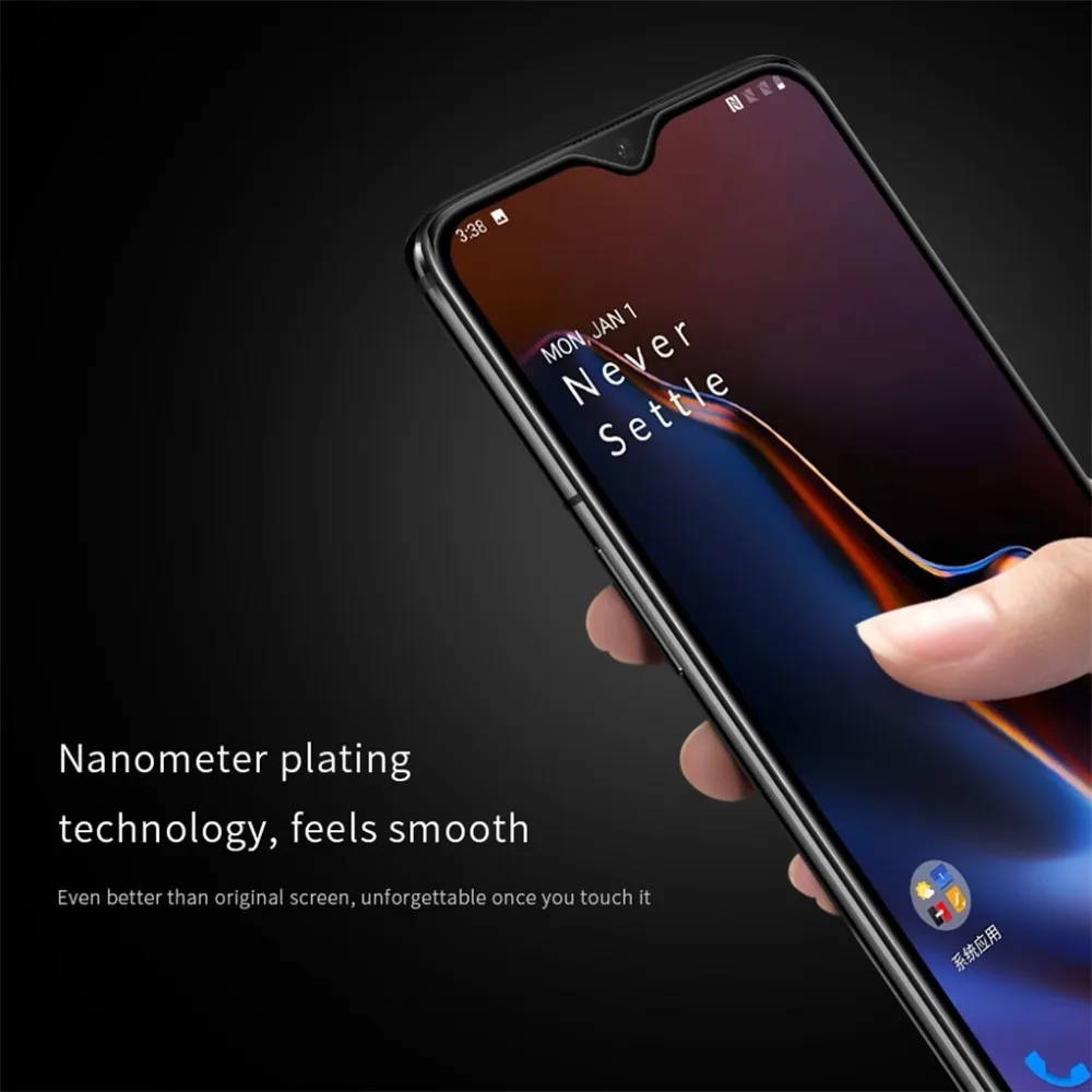 Oneplus 6T Tempered Glass Nillkin XD CP+MAX Anti Glare Safety Protective Screen Protector Glass For One plus 6T