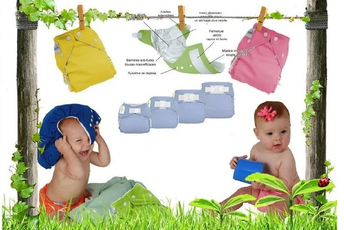 Новые детские 9 цветов моющиеся ткань Babyland пеленки подгузники YJS челнока