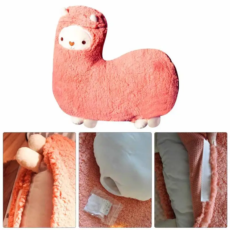 Llama Alpaca Hug плюшевая подушка мягкая кукла мебель подарок забавные игрушки животные ароматерапия лама Декор Куклы Подарки для детей