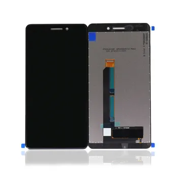 

10pcs/lot For Nokia 6 2018 Display +Touch Screen Digitizer Assembly Black for Nokia N6 2018 LCD 100% Test Free Shipping DHL EMS