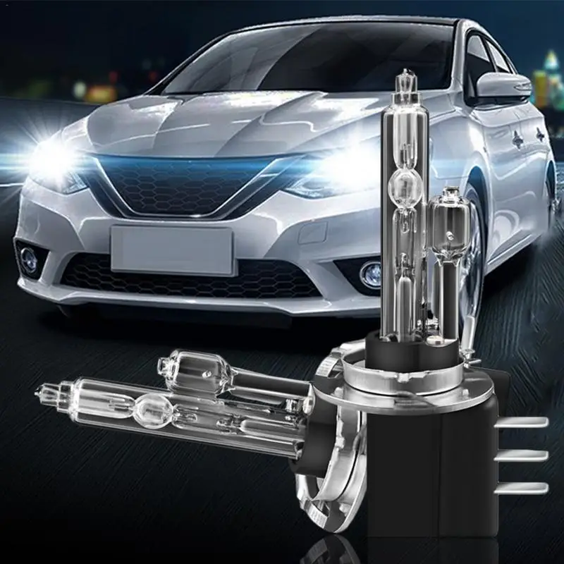

2 PCS H15-2 Power 55W HID Xenon Headlight Bulbs Replacement Light Lamp for Car Auto Vehicle Slot Type Bright Fast Lighting Bulb