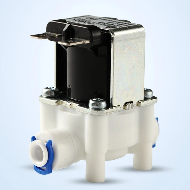 

24V 1/4 Inch RO Water Purifier Inlet Water Solenoid Valve 2 Electromagnetic Valve for RO Reverse Osmosis Pure System