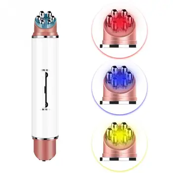 

Double headed Photon Therapy EMS Microvibration Beauty Machine Eye Massage Pen Face Lifting Facial Care Tools Face Massager