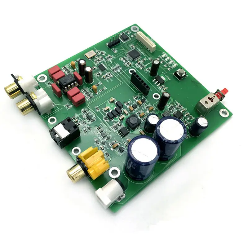 Es9038 Q2M I2S Dsd Decoder Coaxial Fiber Input Dac Decoding Board For Hifi Amplifier Audio