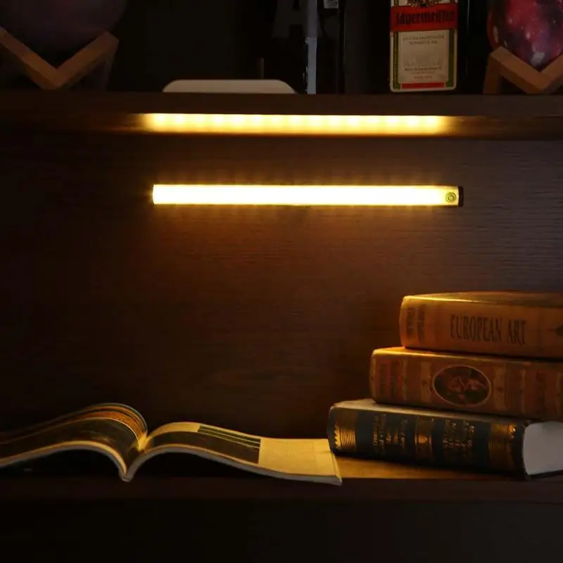 

LED Bar Light DC 5V Rigid Strip Hard Bar Light Rechargeable15 LED USB Charge Bar Outdoor Camping SOS Emergency Light Stick