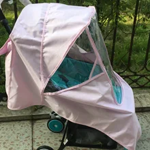 Universal Baby Stroller Rain Cover Wind Shield Umbrella Car Buggy Rain Cover Waterproof Raincoat Winter Accessories for Stroller babyrule baby stroller accessories universal waterproof rain cover wind dust shield for strollers pushchairs stroller buggy
