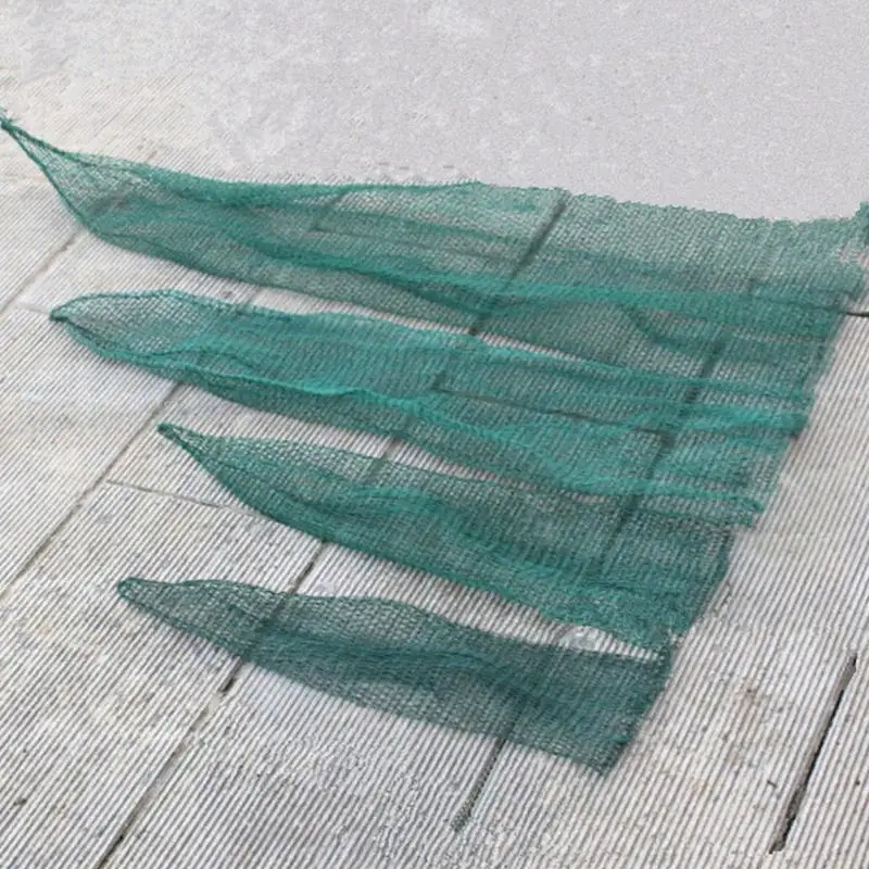 

Fishing Net Mesh Bag Green Fish Bag Cage Tackle Fishing Landing Tackle Accessory Tool 50/70/120/150cm