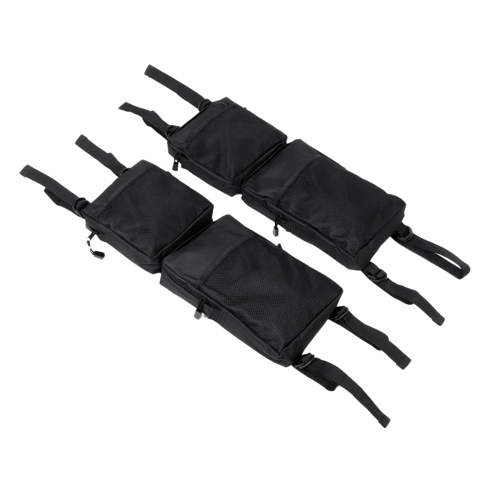

2pcs Black ATV Bag 4-Wheeler Cargo Storage Hunting Bags