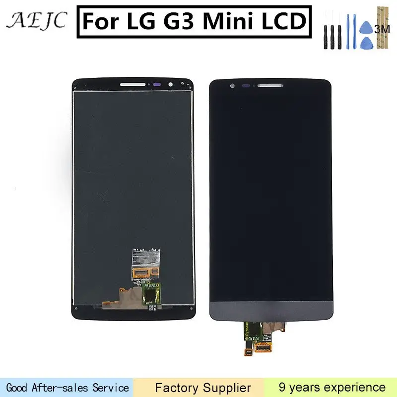 

5.0" For LG G3 Mini G3S D722 D724 D725 LCD Display Digitizer Screen Touch Panel Sensor Assembly For LG G3 Mini Touch Screen