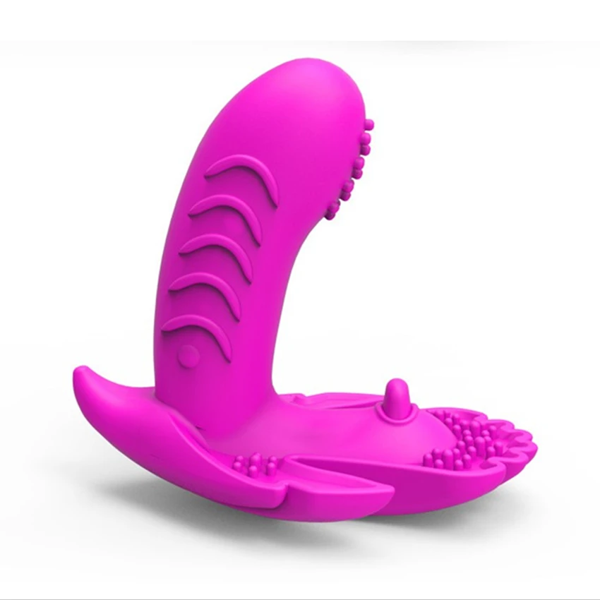 Usb Charged Female Masturbation font b dildo b font Wearable Wireless Remote Control Butterfly Vibrator Panties