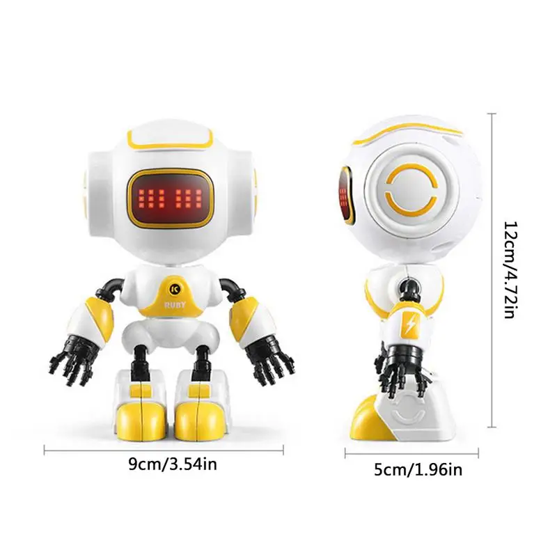 Touch Sensing LED Eyes RC Robot Smart Voice DIY Body Gesture Model Toy Touch Sensing of Head Voice robot for children Xmas gift Touch Sensing LED Eyes RC Robot Smart Voice DIY Body Gesture Model Toy Touch Sensing of Head Voice robot for children Xmas gift