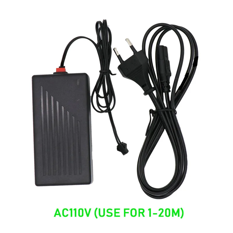 Светодиодная лента el wire inverter AC110V driver для 1M 2M 3M 4M 5M 10M 15M 20M 30M 50M | Лампы и освещение