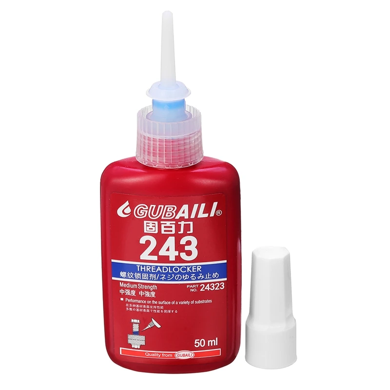 

GABAILI 50ml 243 Threadlocker Screw Lock Anaerobic Adhesive Quick Drying Glue For FPV Racing Drone Quadcopter Spare Parts