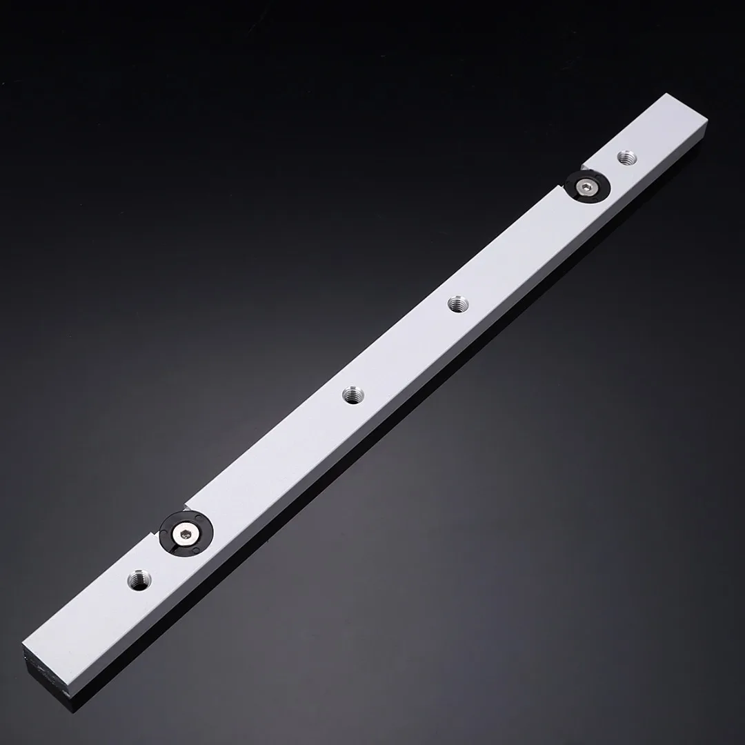 Miter Slider 300mm Aluminium Alloy Rail Miter Bar Slider Table Saw Gauge Rod DIY Router Table Woodworking Hand Tool