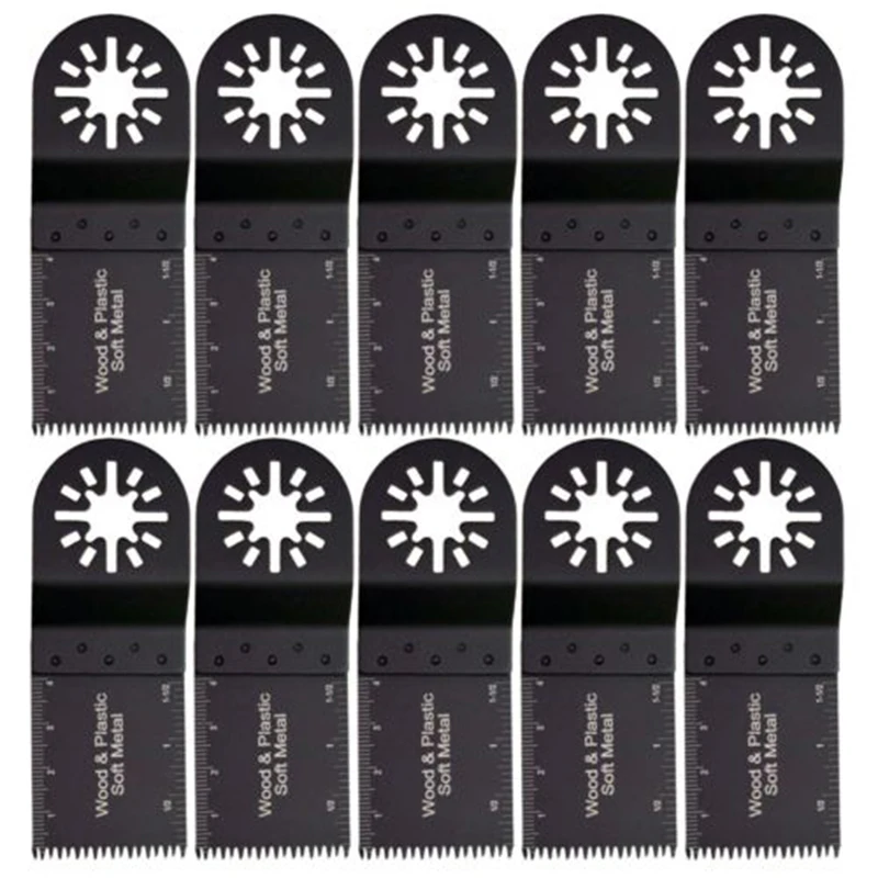 

10pcs Saw Blades multitool blades Oscillating MultiTool for Fein Makita RIDGID Porter Cable Ridgid saw blade