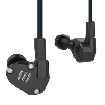 

KZ ZS6 Custom-built Hybrid Wired HiFi In-ear Earphones with Mic Hands-free Call ear phones auriculares con cable ear buds