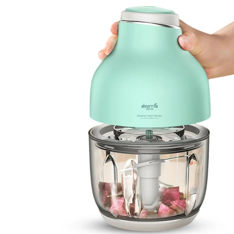 Deerma Dem jr05 Мясорубка из нержавеющей стали Электрический измельчитель