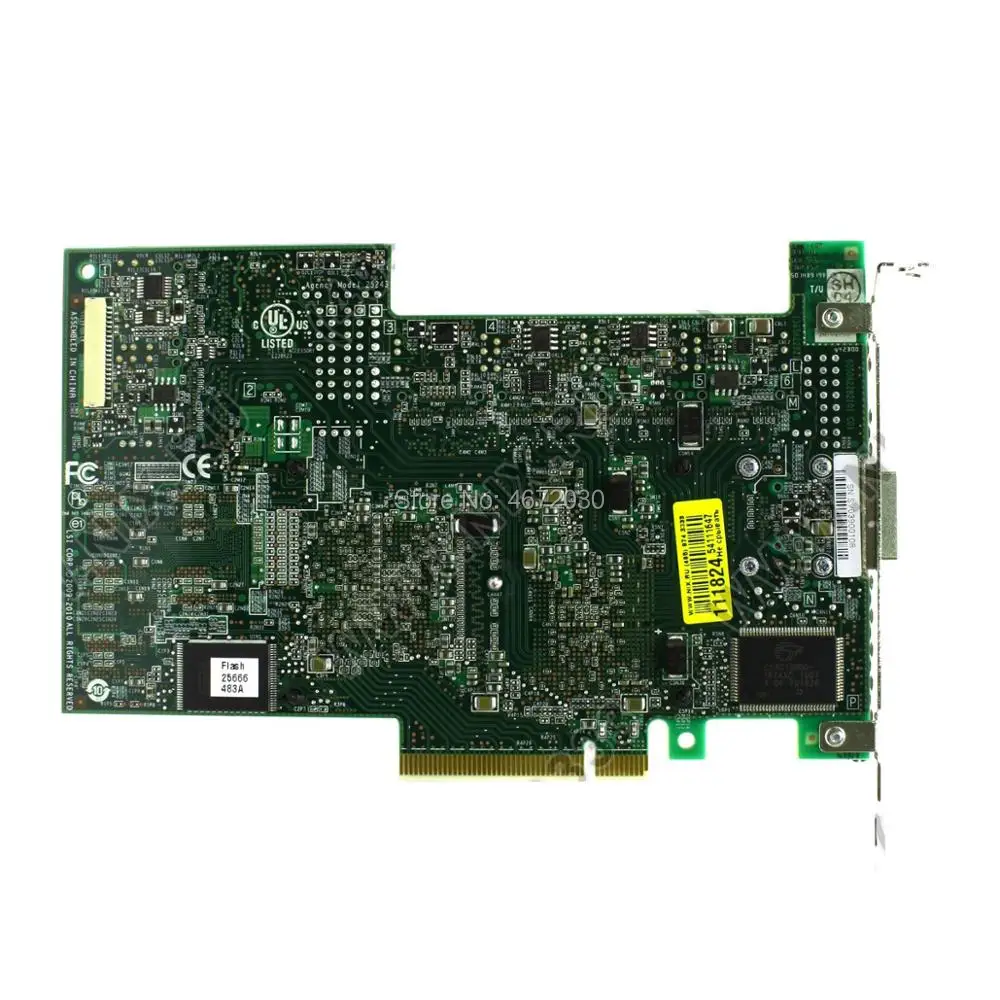 Карта контроллера Broadcom Avago LSI MegaRAID 9280 24i4e LSI00211 28 портов 512 Мб кэш памяти SFF8087 6 ГБ