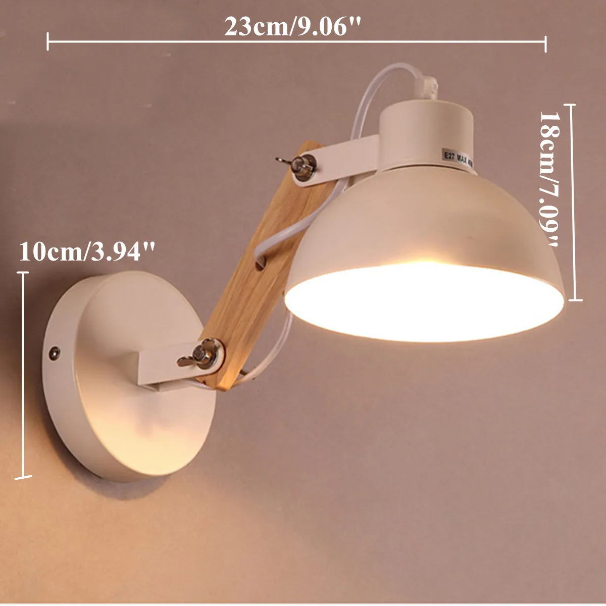 

Modern Nordic Industrial Energy Saving LED Wall Light iron Wall Lamps Corridor Bed Bedside bathroom Night Lights Home Decor 220V