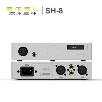 

SMSL SH-8 Full Balanced Desktop HIFI Headphone Power Amplifier AMP High Performance with RCA/XLR Intput 6.35mm/Balanced Output