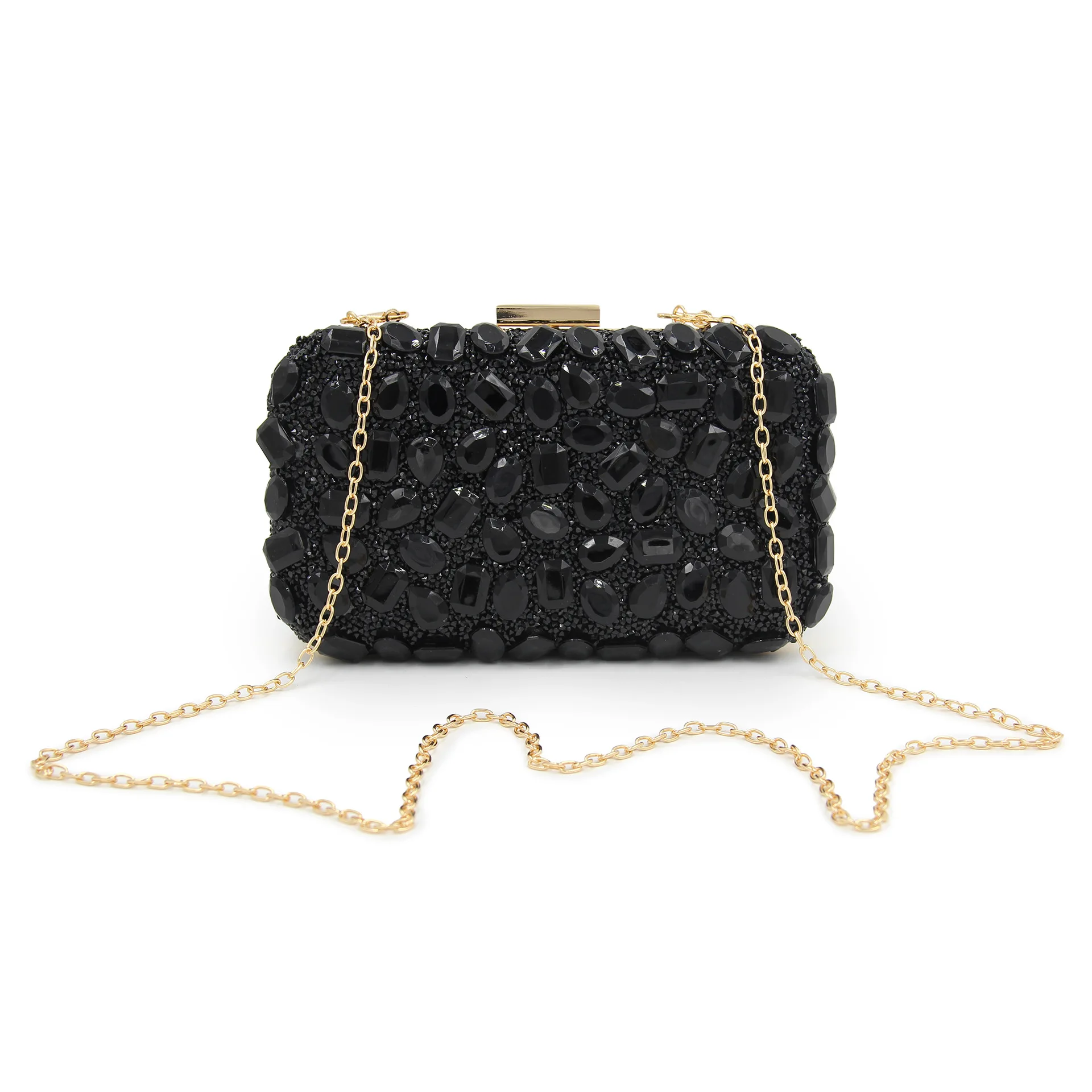 

FGGS Women Rhinestone Evening Bags For Party Clutch Purse Handbag
