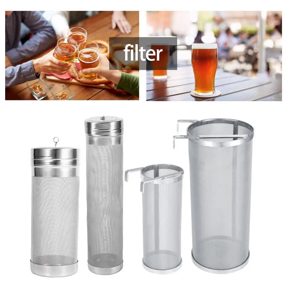 

4 Sizes 300 Micron Stainless Steel Hop Spider Mesh Beer Filter For Homemade Brew Home Coffee Dry Hopper Home Brew Dropshipping