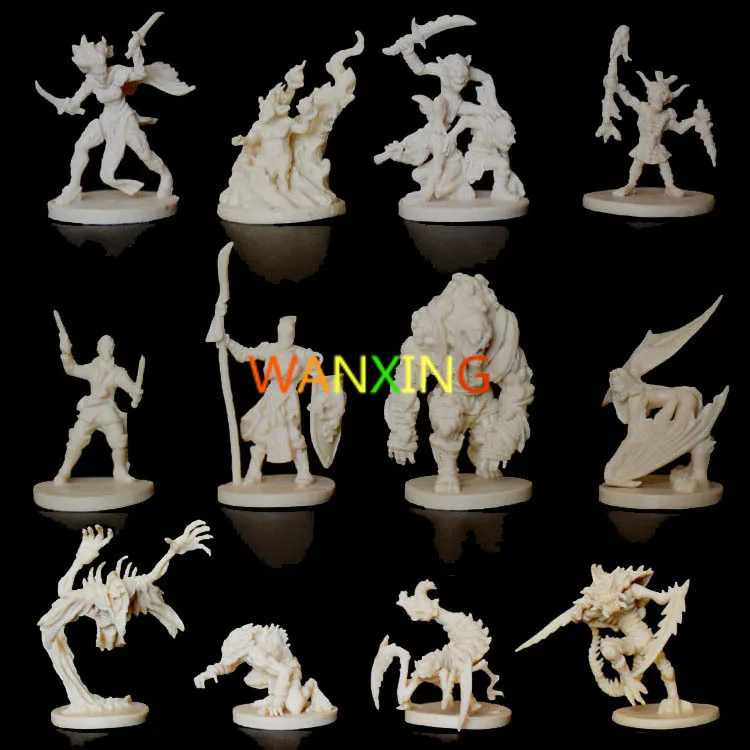 

1/72 Scale Models Dragons And Dungeons DND Board Role-playing Games Piece Resin Model Descent Thorough The Jedi Contain Extend