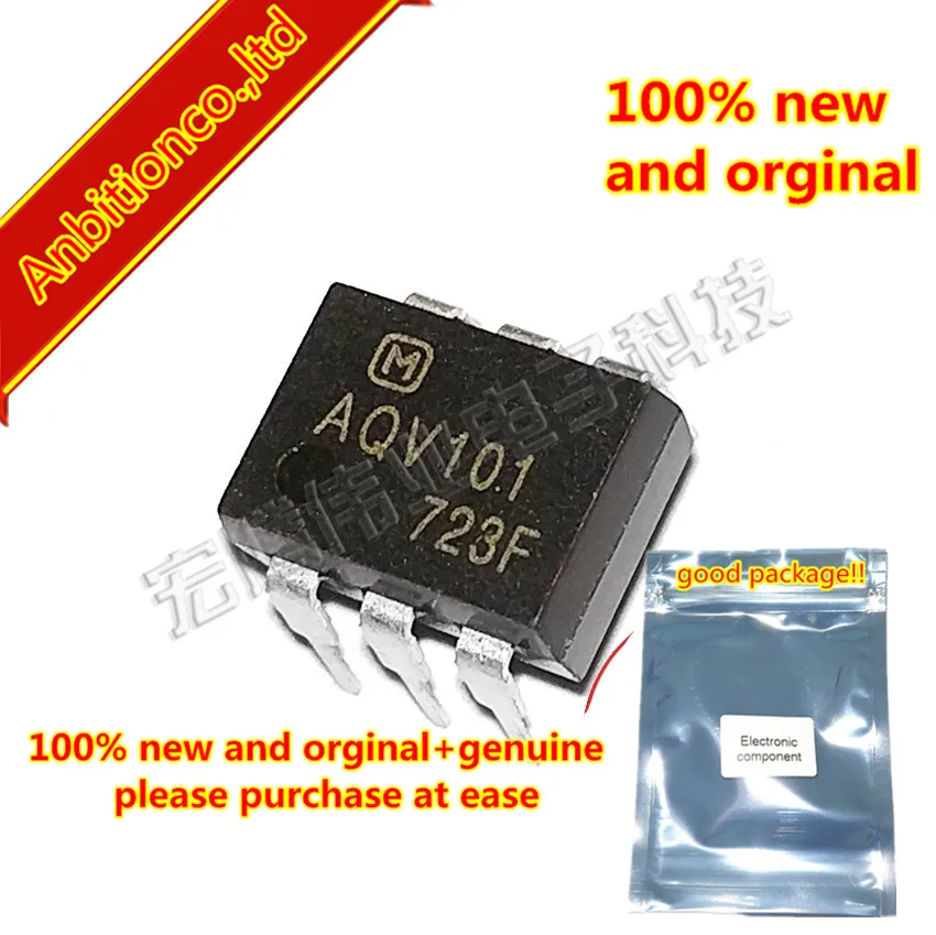 

10pcs 100% new and orginal AQV101 DIP-6 SOP6 AQV101AX in stock