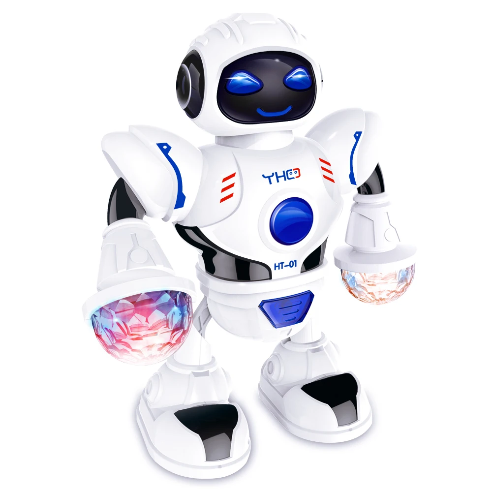 

Party LED Light Maker Music Dancing Electric Robot Toy Festival Decoration Kids Playing Accessories