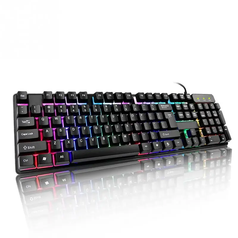 

Gaming 104 Keys Computers Accessories Colorful Keyboard Backlight Keypad