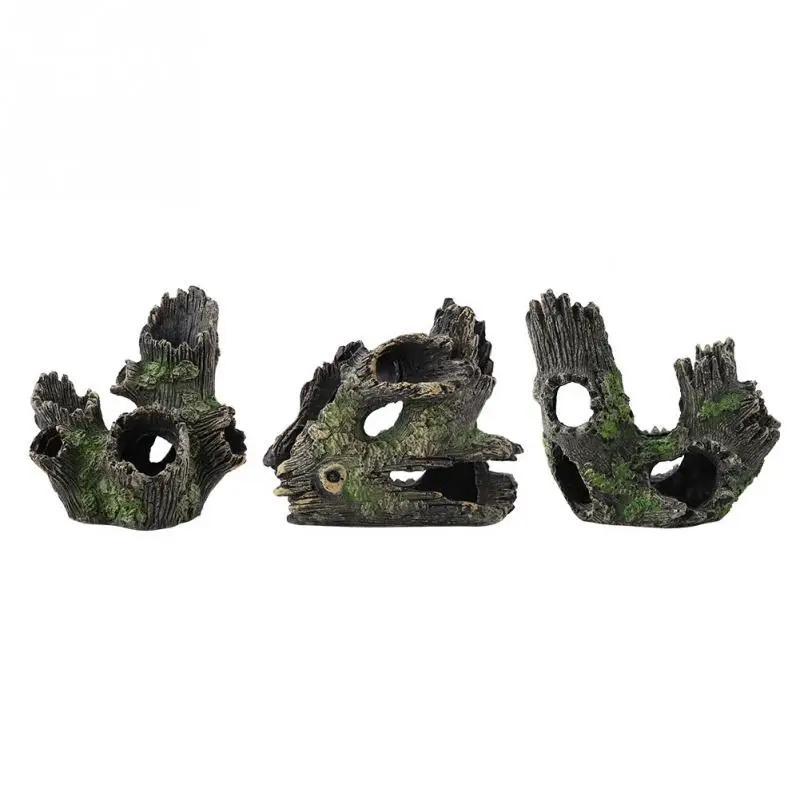 

Aquarium Driftwood Decoration Artificial Resin Tree Trunk for Fish Tank Ornaments Artificial Tree Trunk