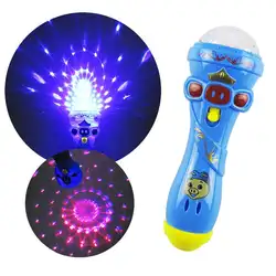 Светодиодный фонарик детская аварийный ночник Дети Flash светящийся микрофон вечерние забавная игрушка в подарок спальный проекта