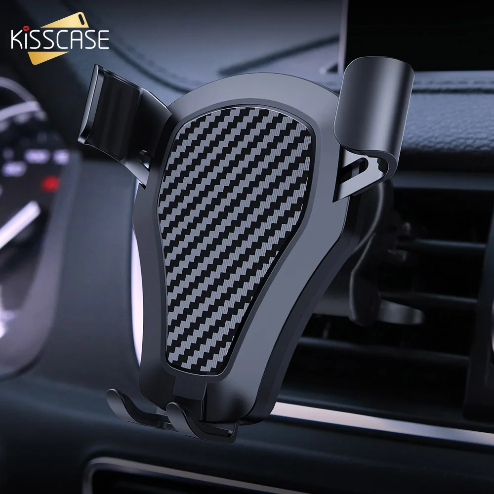 

KISSCASE Gravity Car Phone Holder Holder for Phone in the car Mobile Support Smartphone Voiture Holder Stand telefon tutucu New