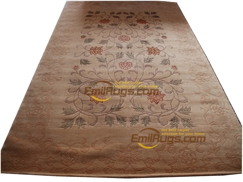 Антикварный ковер ручной вязки, Подарочный квадратный ковер ручной вязки, шерстяной ковер