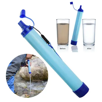 

Wild Water Purifier Camping Survival Outdoor Supplies Filter Straw Survival