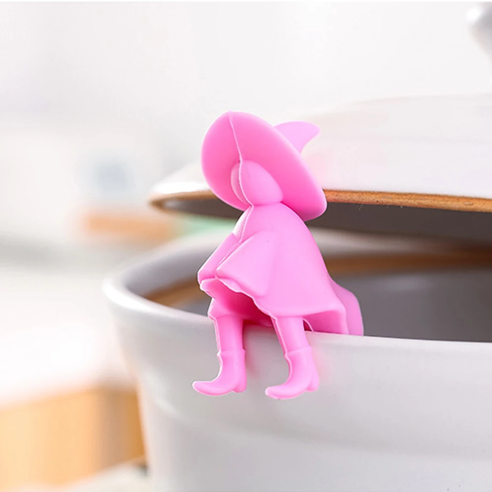 

Spoon Rests Cooking Tools Lid Holder Pot Clips Little Witch Spill Control Silicone