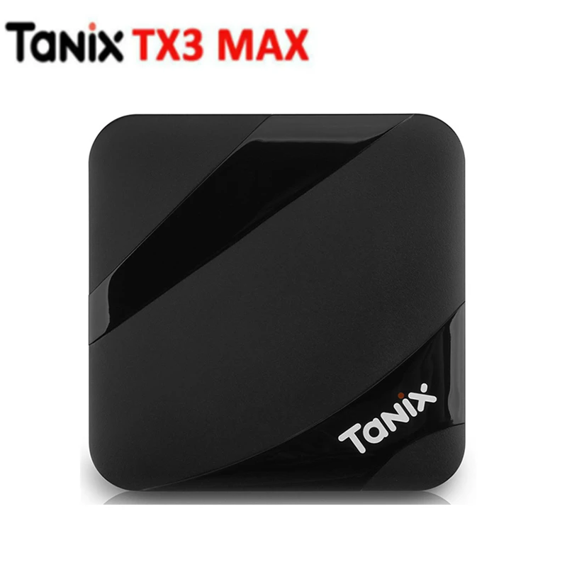 Tanix TX3 Max ТВ коробка Android 7 1 Смарт Декодер каналов кабельного телевидения Amlogic S905W