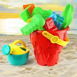 Летние пляжные Dabbling игрушка набор для детей случайные цвета доставки летние пляжные игрушки детский игровой костюм милый комплект