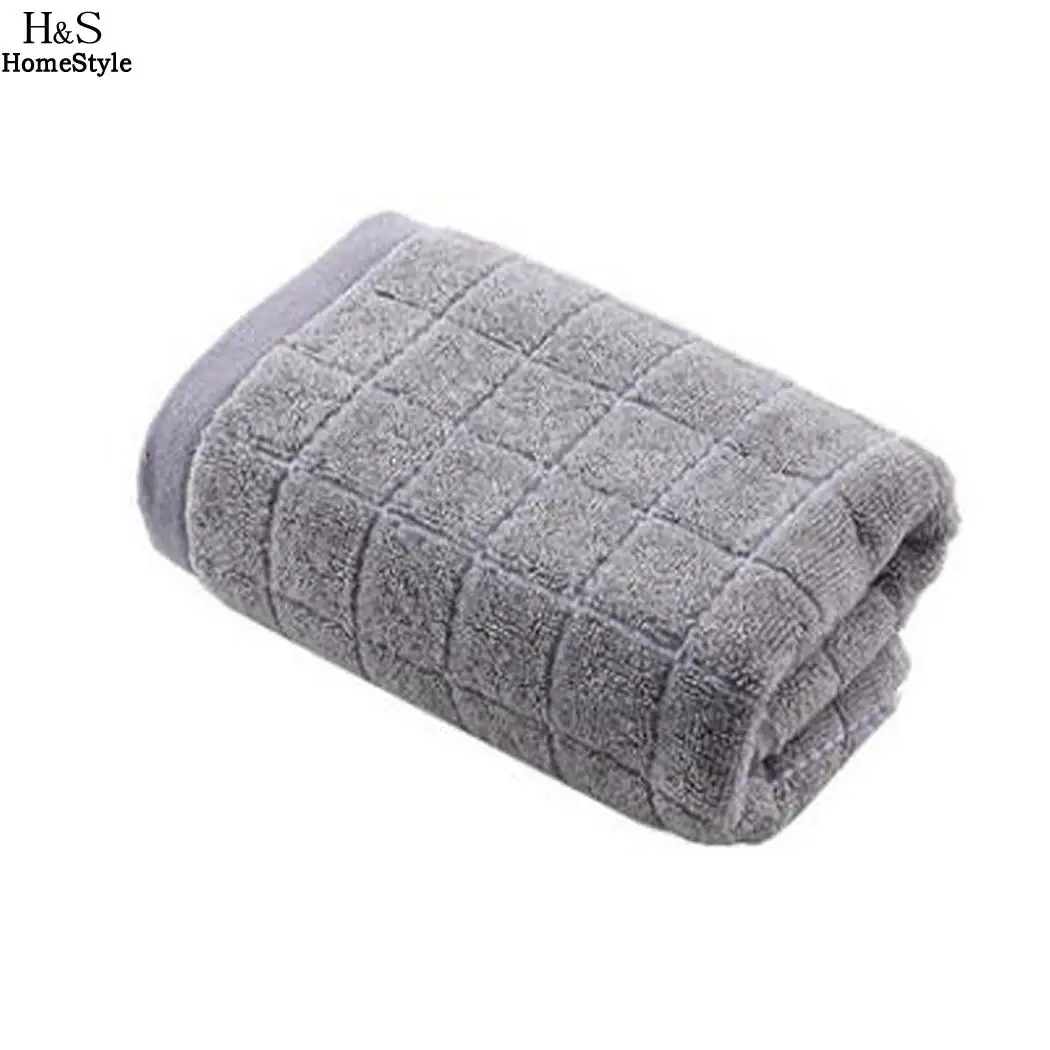 Cotton Casual Bath Face Pattern Hair Drying Towel Towel Stripe Rectangle Soft Absorbent Unisex